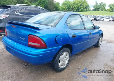 1999 Dodge Neon Highline из США, поврежденный, VIN 1B3ES47YXXD161687